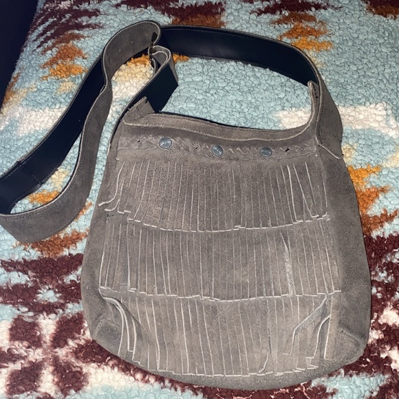 Minnetonka Purse in GREY lightly used - Picture 3 of 6